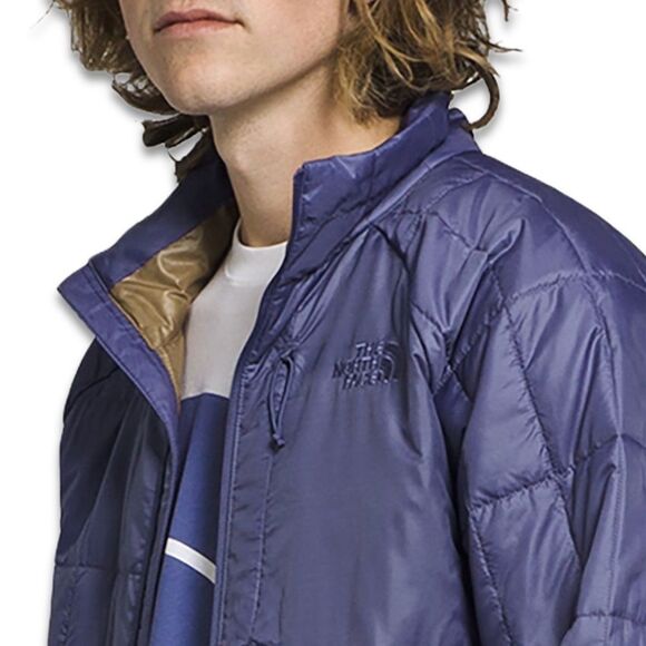 NWT The North Face Circaloft Puffer Jacket Cave Blue/ Utility Brown - Picture 16 of 16